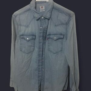 Levi's Light Blue Denim Shirt